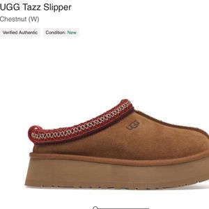 UGG Tazz platform slipper in cognac